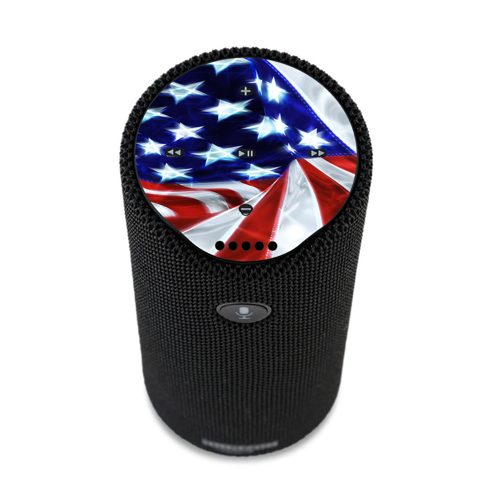  Electric American Flag U.S.A. Amazon Tap Skin