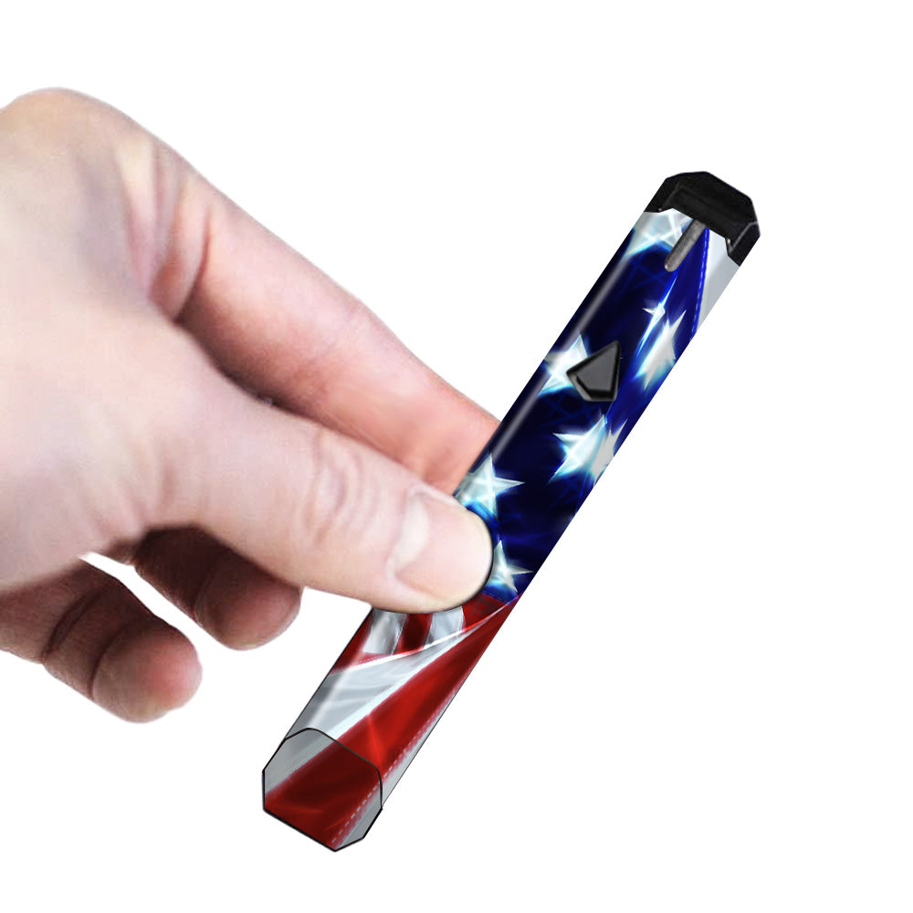  Electric American Flag U.S.A. Limitless Pulse Ply Rock Skin