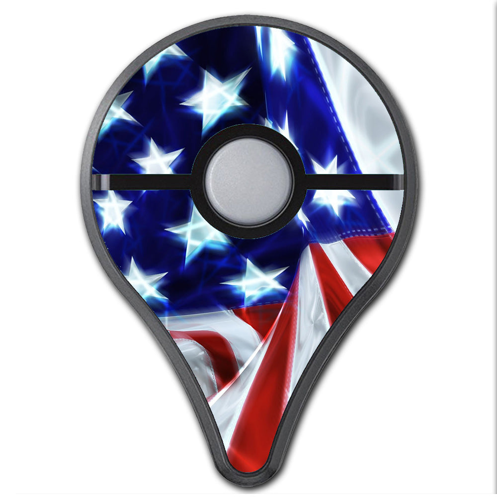  Electric American Flag U.S.A. Pokemon Go Plus Skin