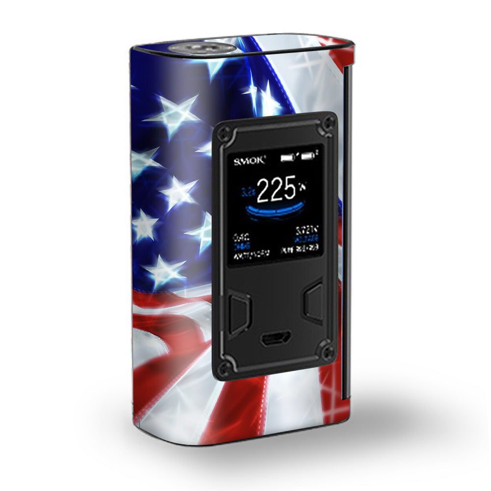  Electric American Flag U.S.A. Majesty Smok Skin