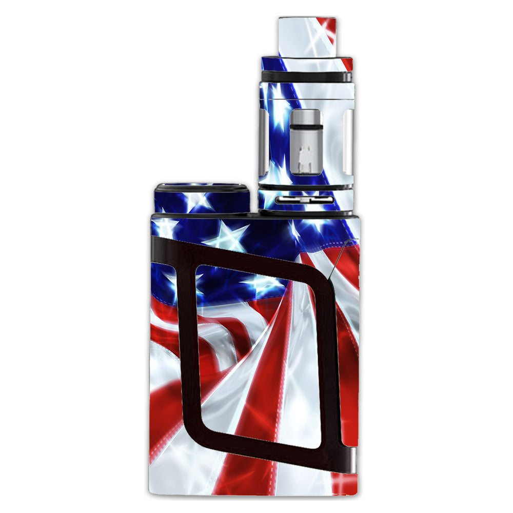  Electric American Flag U.S.A. Smok Alien AL85 Skin