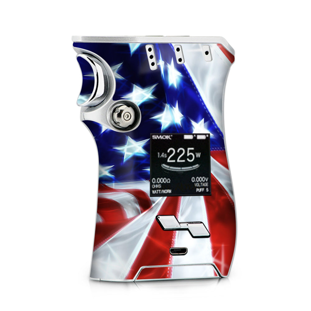  Electric American Flag U.S.A. Smok Mag kit Skin