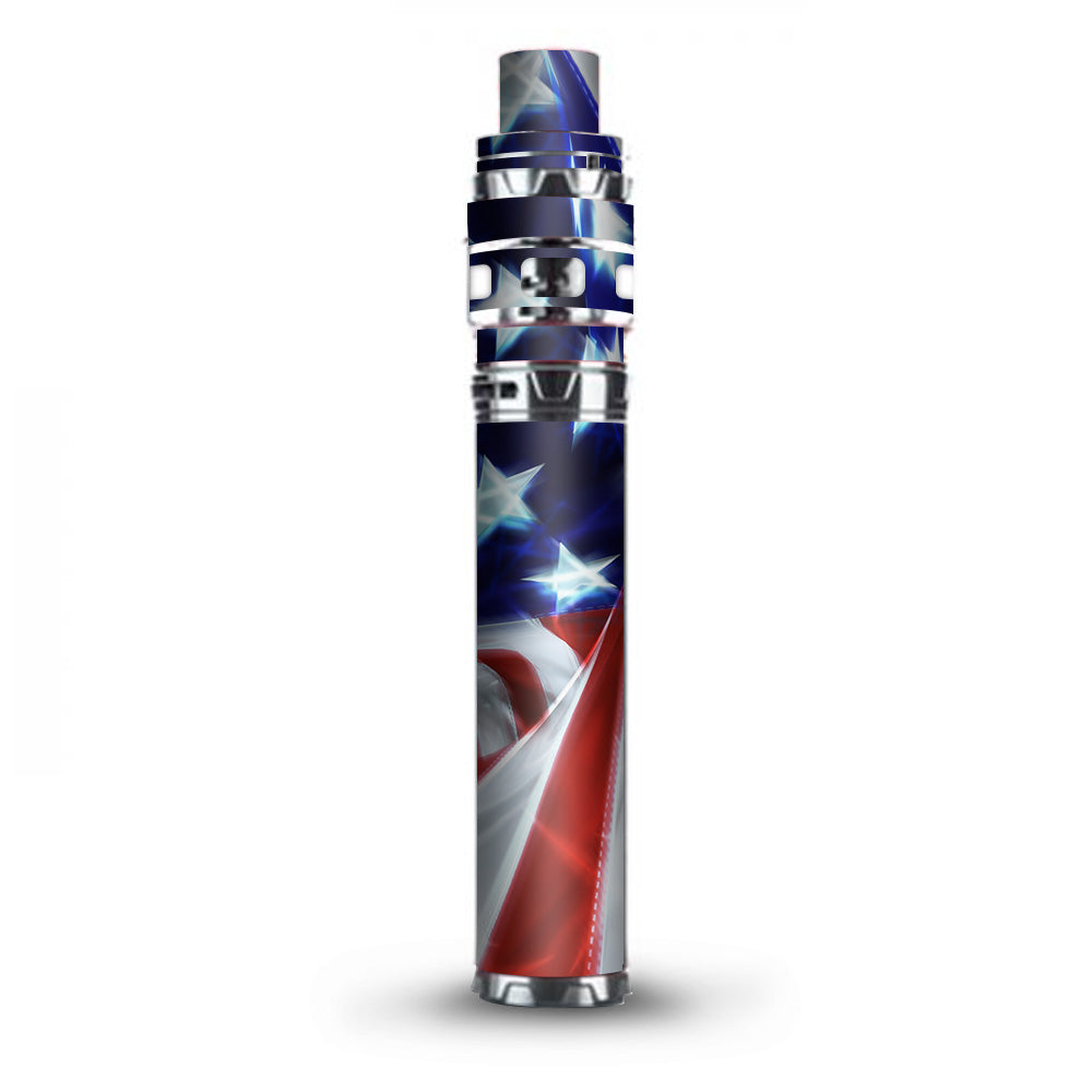  Electric American Flag U.S.A. Stick Prince TFV12 Smok Skin