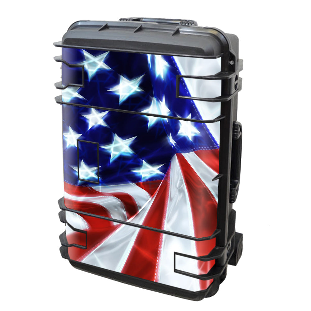  Electric American Flag U.S.A. Seahorse Case Se-920 Skin