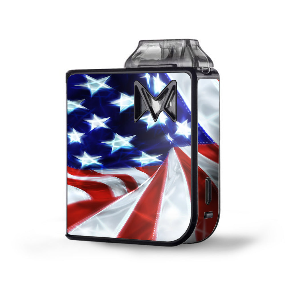 Electric American Flag U.S.A. Mipod Mi Pod Skin