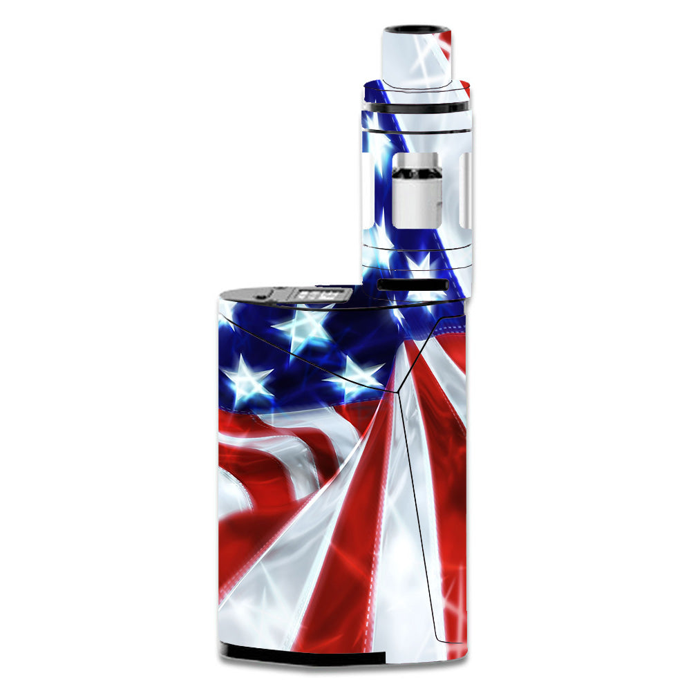  Electric American Flag U.S.A. Smok GX350 Skin