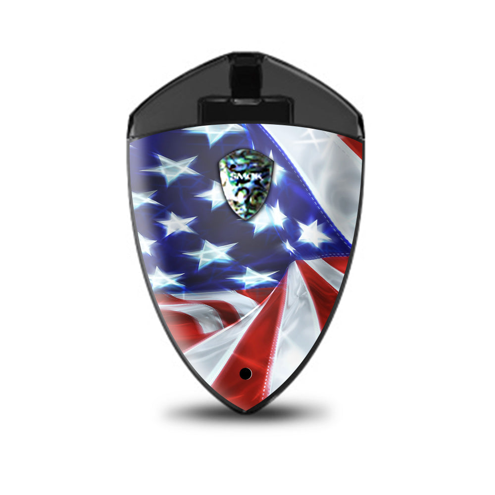  Electric American Flag U.S.A. Smok Rolo Badge Skin