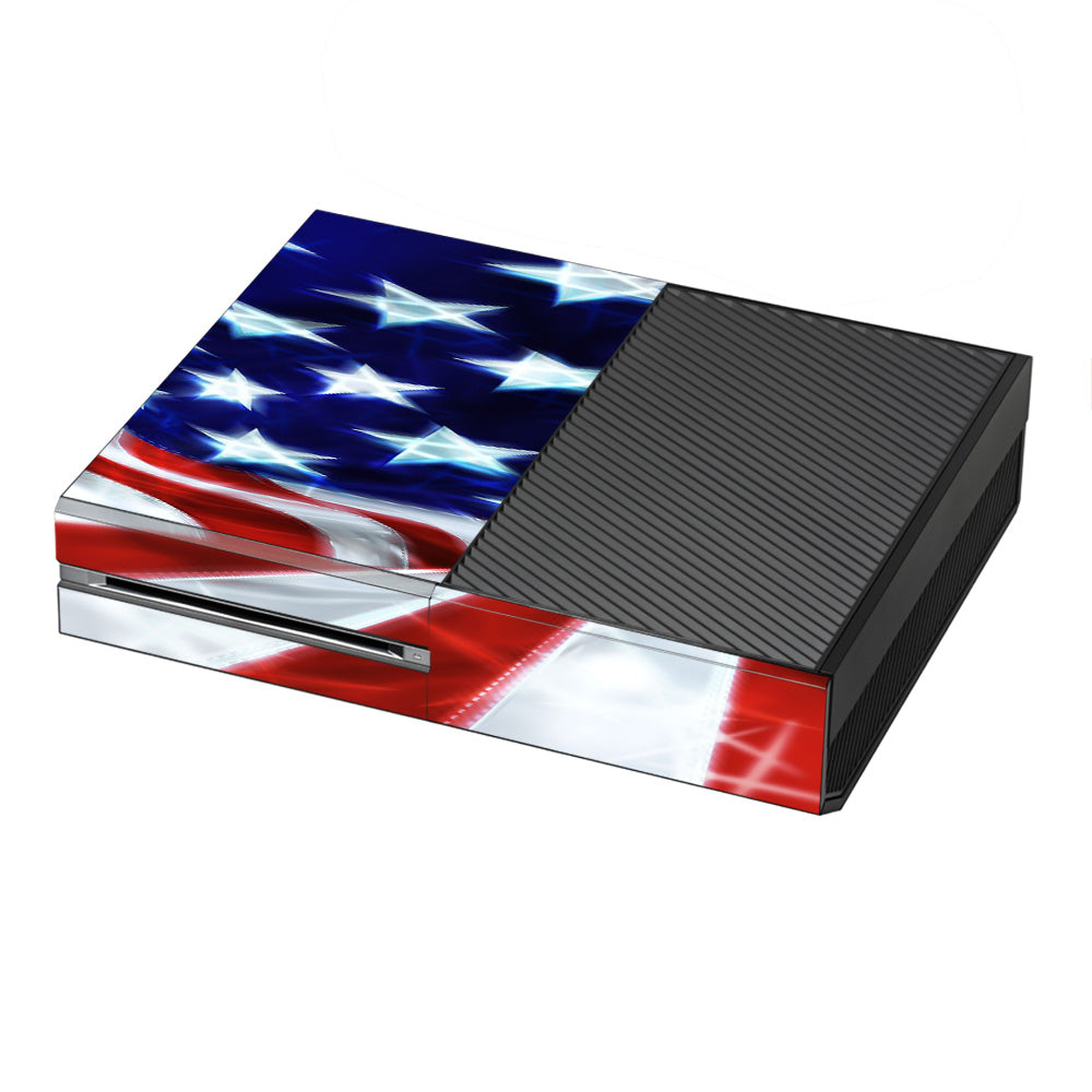  Electric American Flag U.S.A. Microsoft Xbox One Skin
