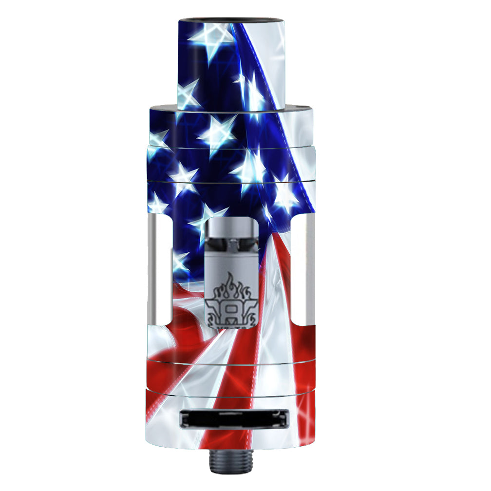  Electric American Flag U.S.A. Smok TFV8 Tank Skin