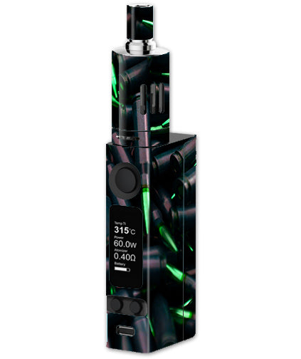  Green Bullets Military Rifle Ar Joyetech Evic VTC Mini Skin
