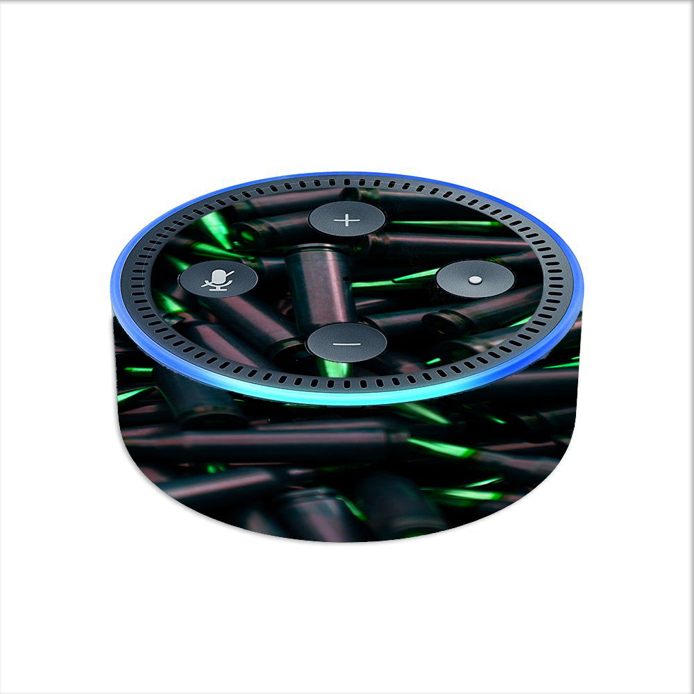  Green Bullets Military Rifle Ar Amazon Echo Dot 2nd Gen Skin