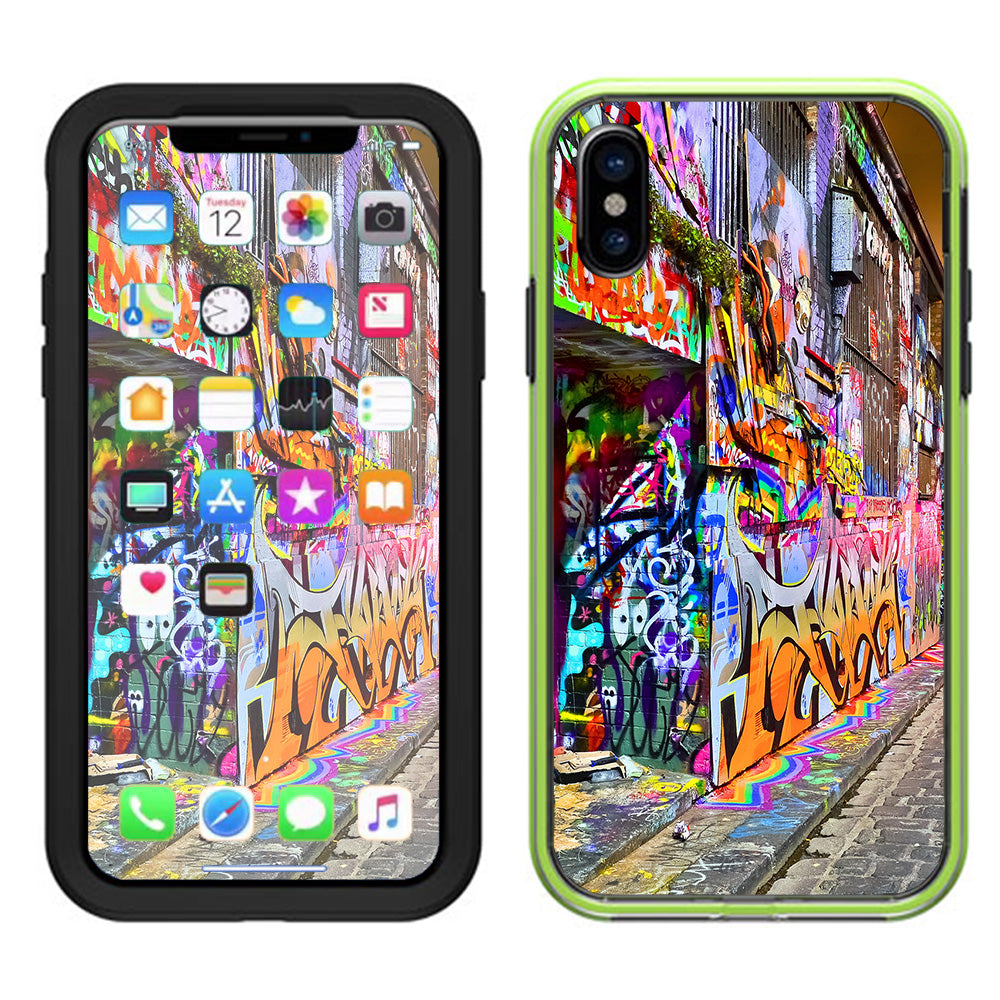  Graffiti Street Art Ny L.A. Lifeproof Slam Case iPhone X Skin