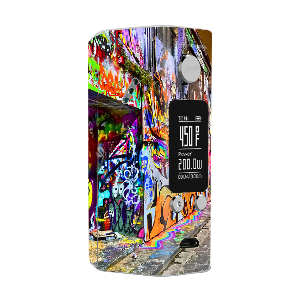  Graffiti Street Art Ny L.A. Wismec Reuleaux RX200S Skin