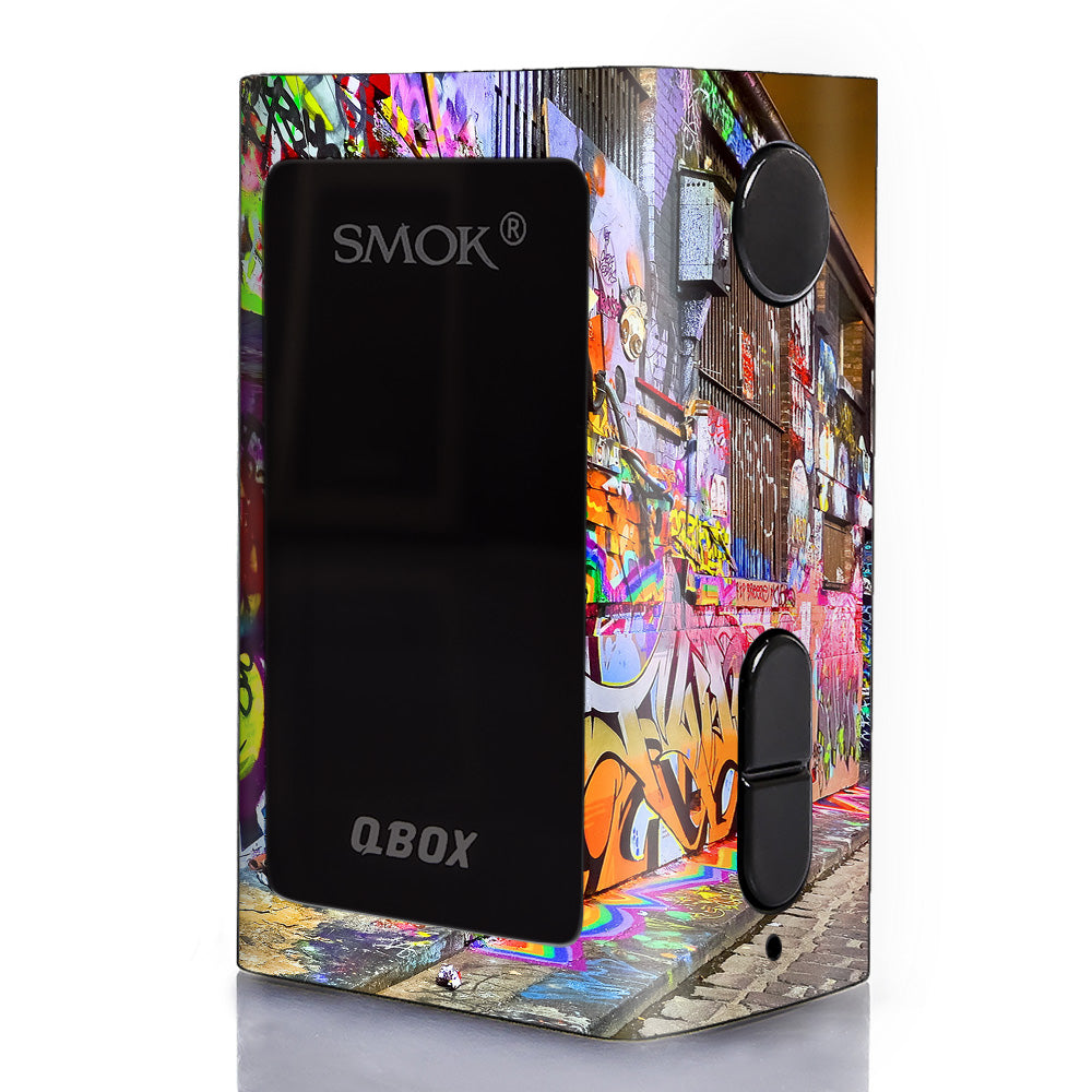  Graffiti Street Art Ny L.A. Smok Q-Box Skin