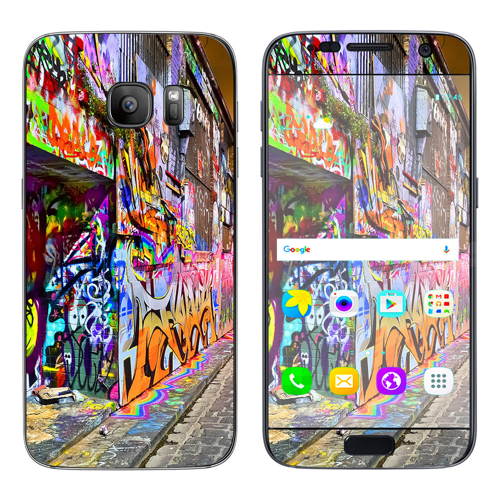  Graffiti Street Art Ny L.A. Samsung Galaxy S7 Skin