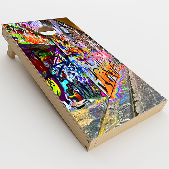  Graffiti Street Art Ny L.A. Cornhole Game Boards  Skin