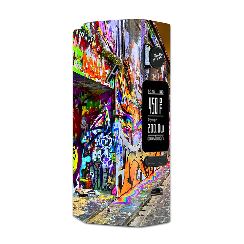  Graffiti Street Art Ny L.A. Wismec Reuleaux RX 2/3 combo kit Skin