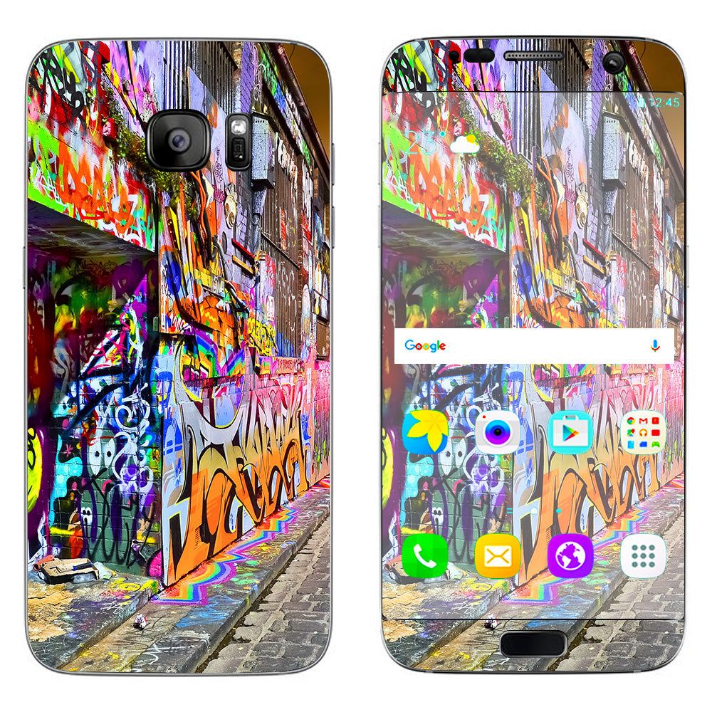  Graffiti Street Art Ny L.A. Samsung Galaxy S7 Edge Skin