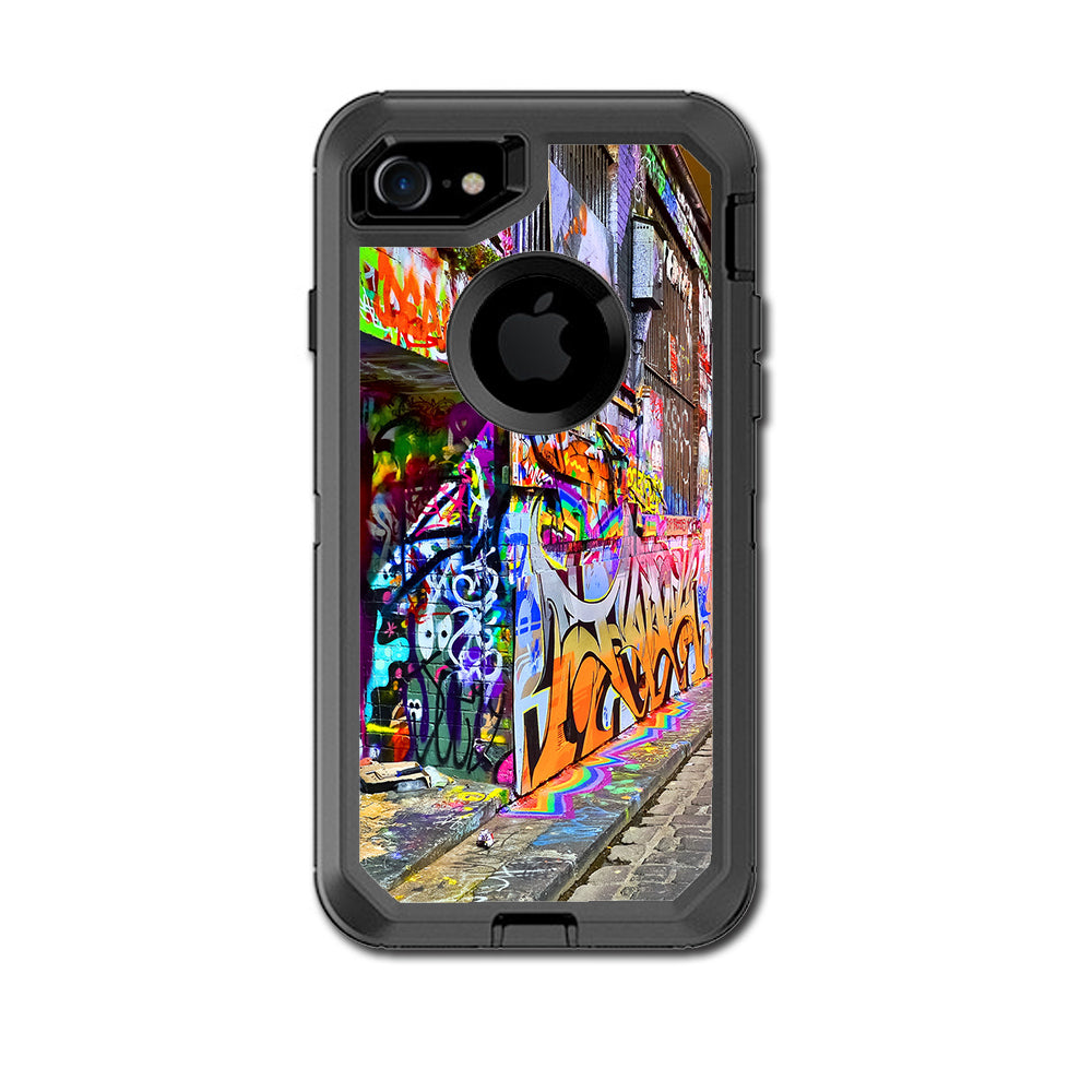  Graffiti Street Art Ny L.A. Otterbox Defender iPhone 7 or iPhone 8 Skin