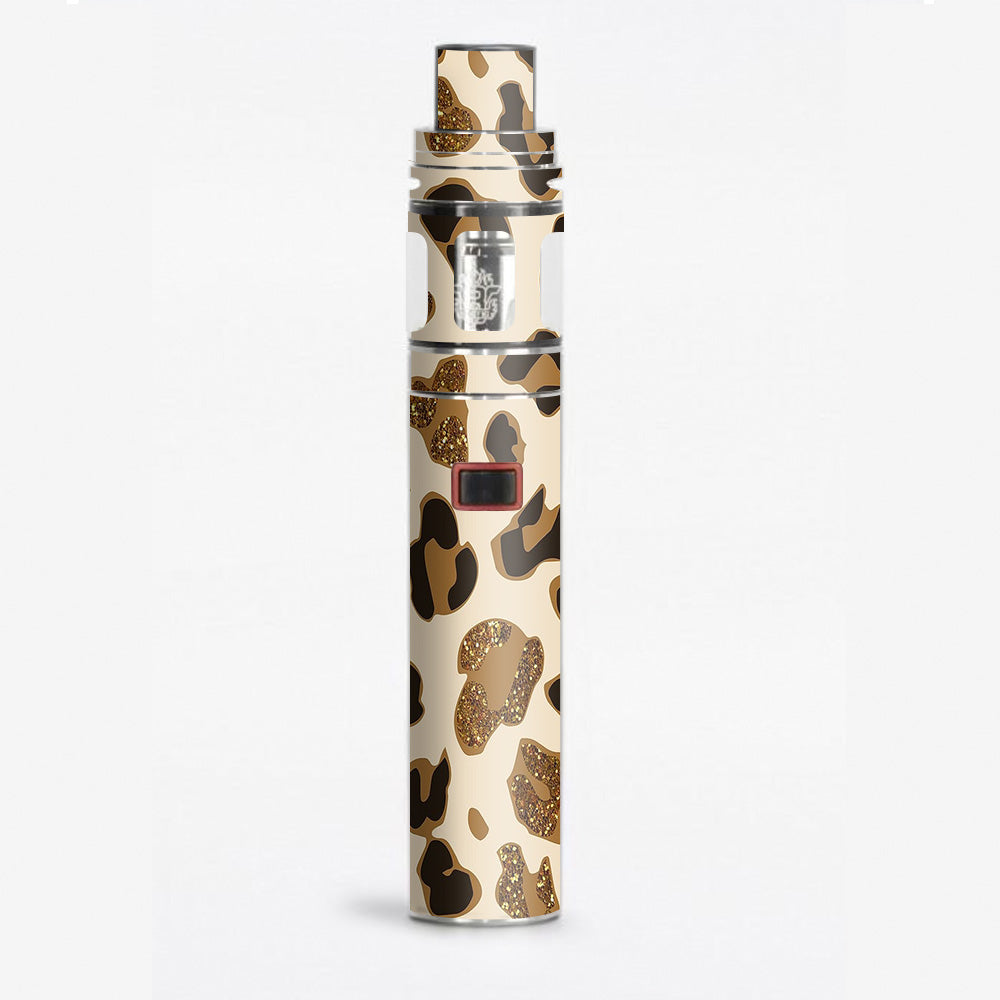  Leopard Print Glitter Print (Not Real Glitter) Smok Stick X8 Skin