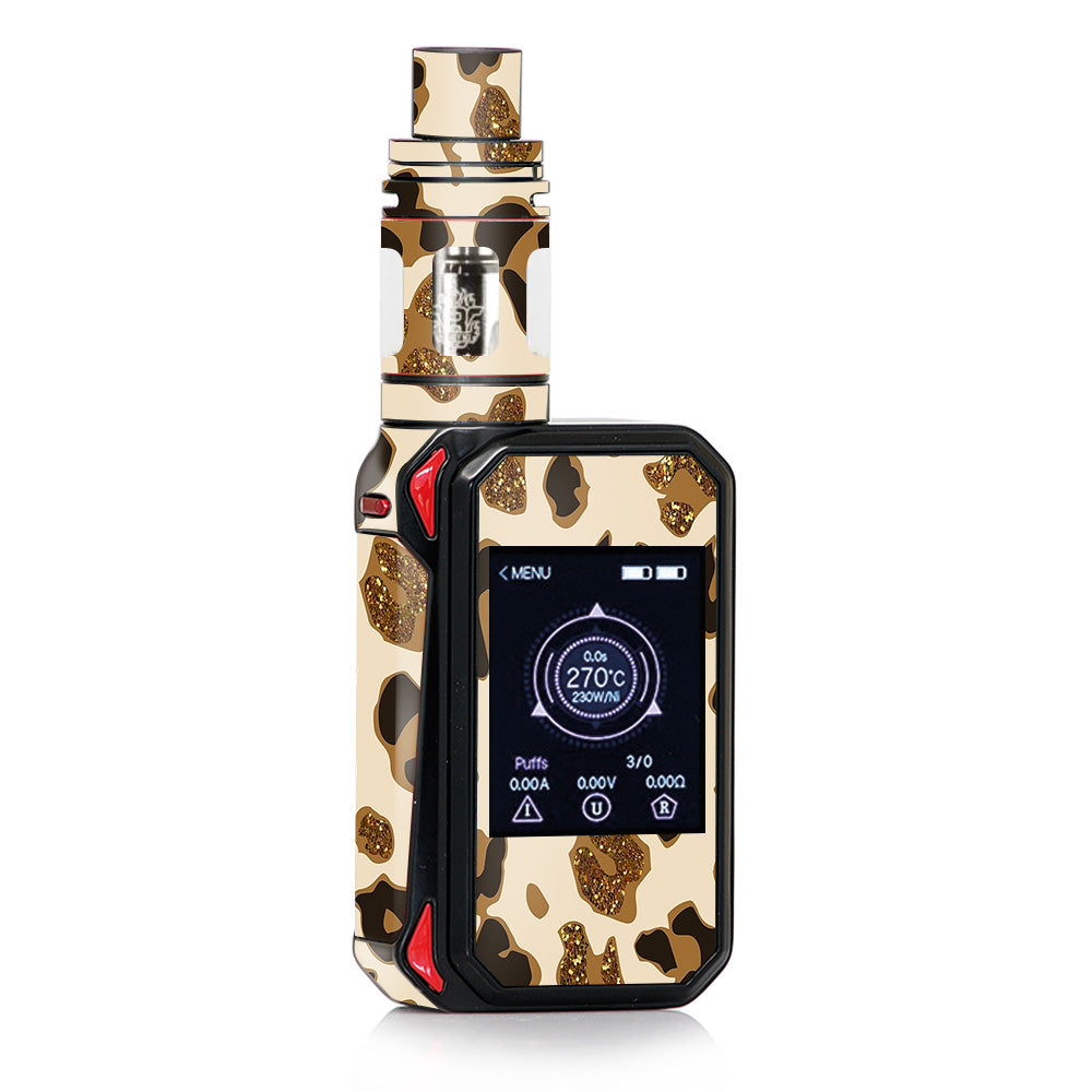  Leopard Print Glitter Print (Not Real Glitter) Smok G-priv 2 Skin