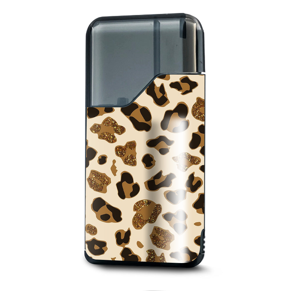  Leopard Print Glitter Print (Not Real Glitter) Suorin Air Skin