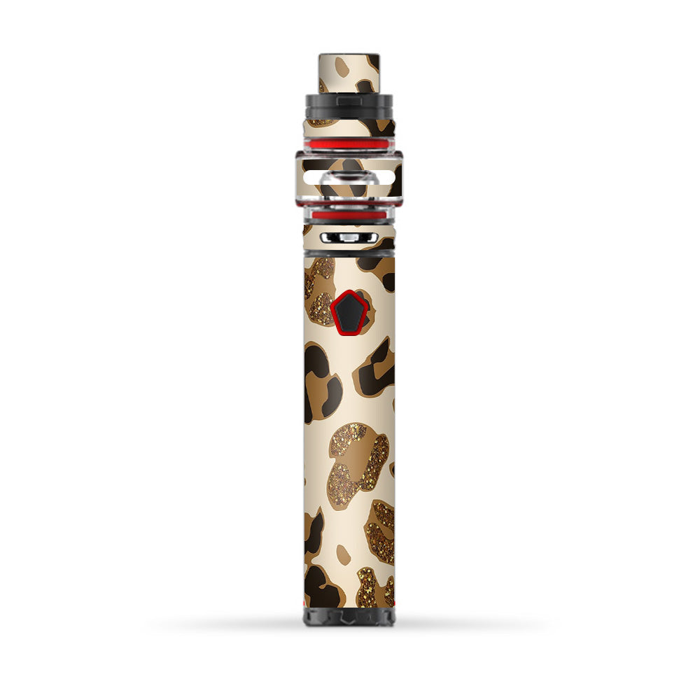  Leopard Print Glitter Print (Not Real Glitter) Smok Stick Prince Baby Skin