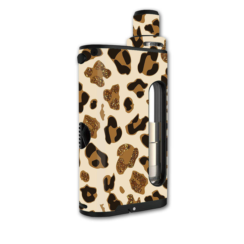  Leopard Print Glitter Print Kangertech Cupti Skin