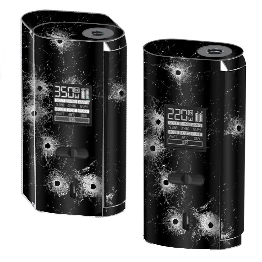  Bullet Holes In Glass Smok GX2/4 350w Skin