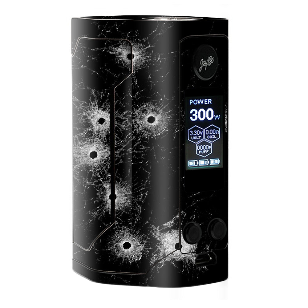  Bullet Holes In Glass Wismec RX Gen 3 Skin