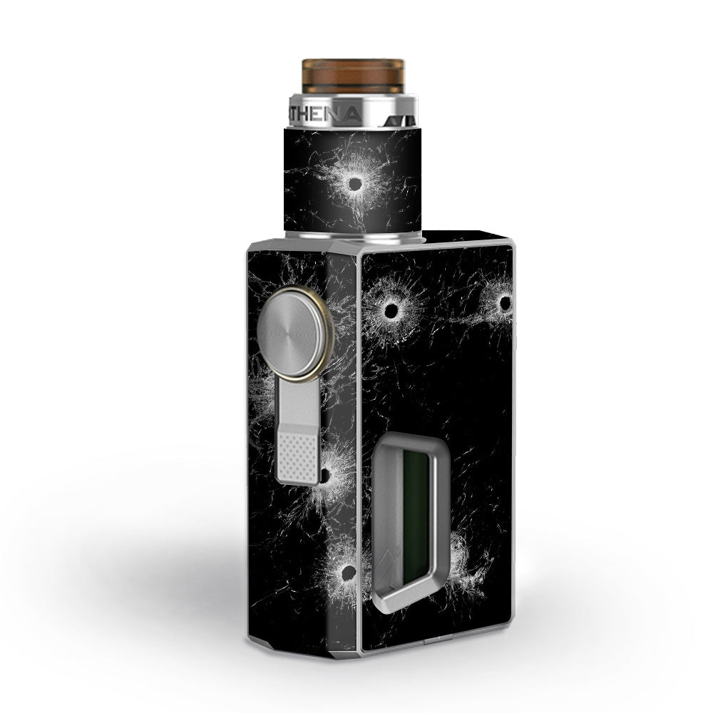  Bullet Holes In Glass Geekvape Athena Squonk Skin