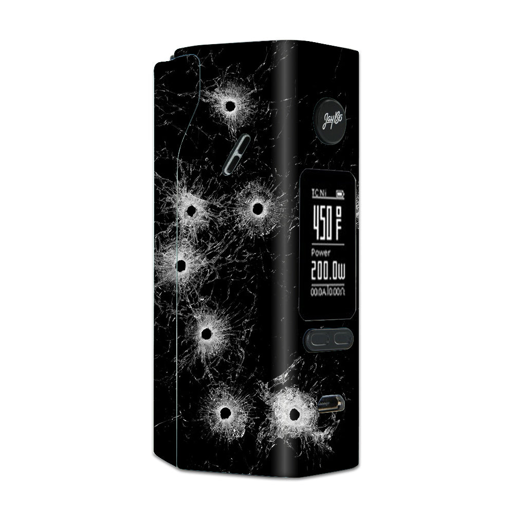  Bullet Holes In Glass Wismec Reuleaux RX 2/3 combo kit Skin