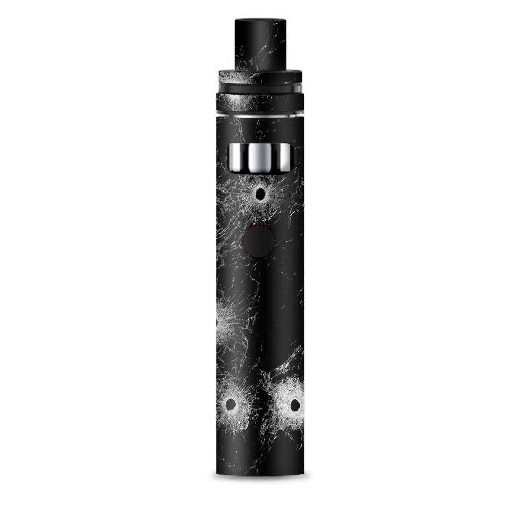  Bullet Holes In Glass Smok Stick AIO Skin