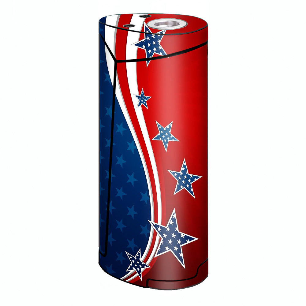  America Independence Stars Stripes Smok Priv V8 60w Skin