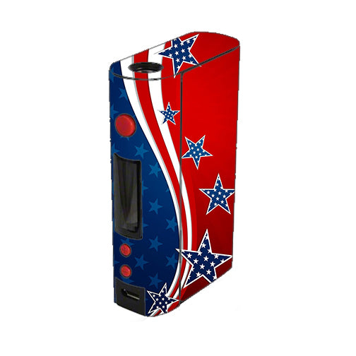  America Independence Stars Stripes Kangertech Kbox 200w Skin