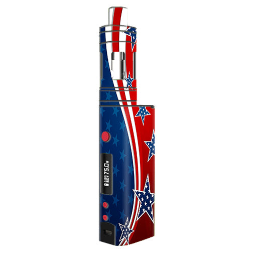  America Independence Stars Stripes Kangertech Topbox mini Skin