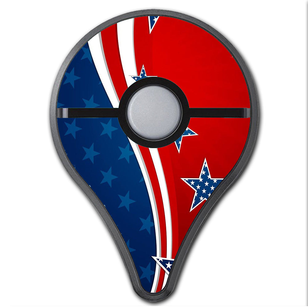  America Independence Stars Stripes Pokemon Go Plus Skin