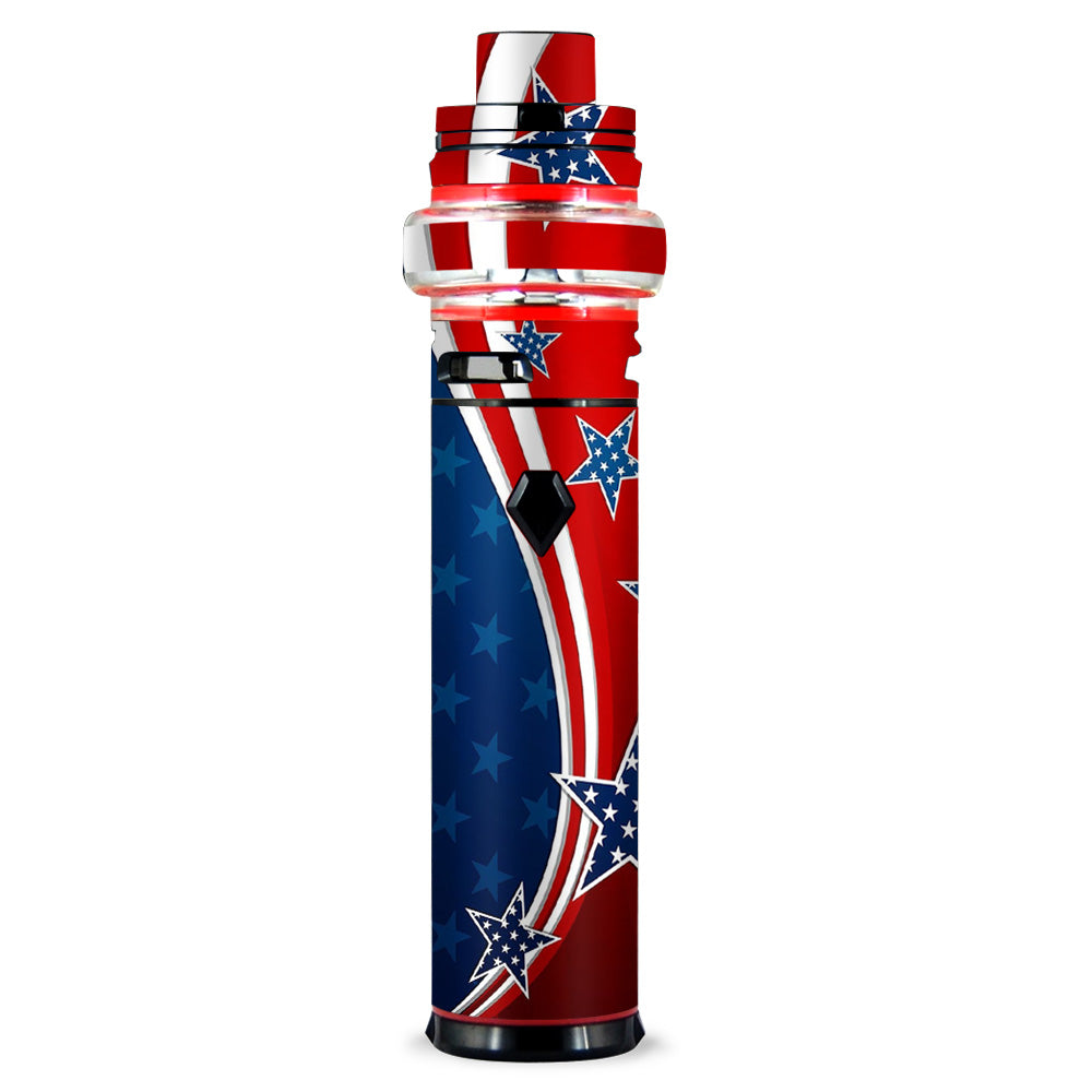  America Independence Stars Stripes Smok stick V9 Max Skin