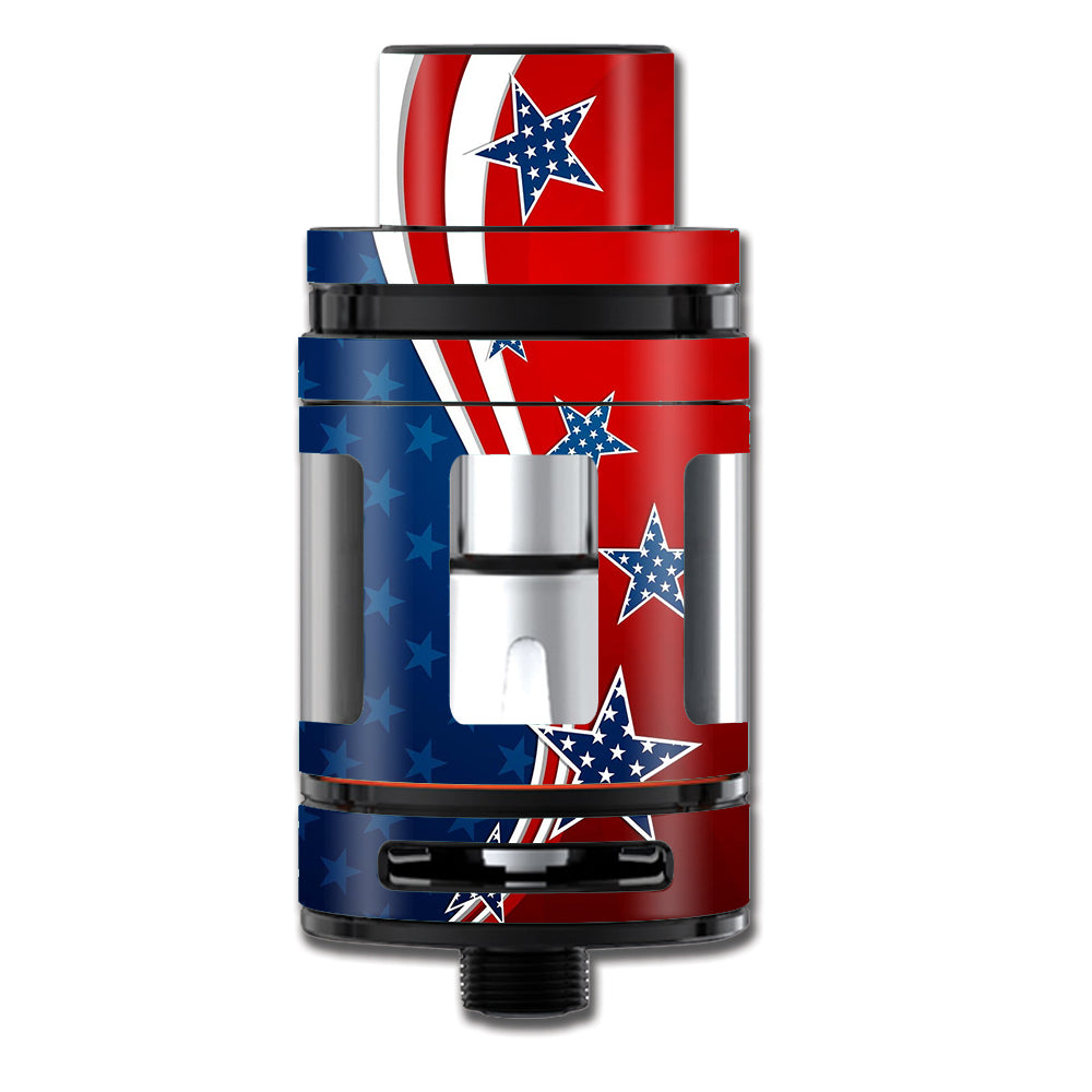  America Independence Stars Stripes Smok TFV8 Mini Big Baby Beast Skin