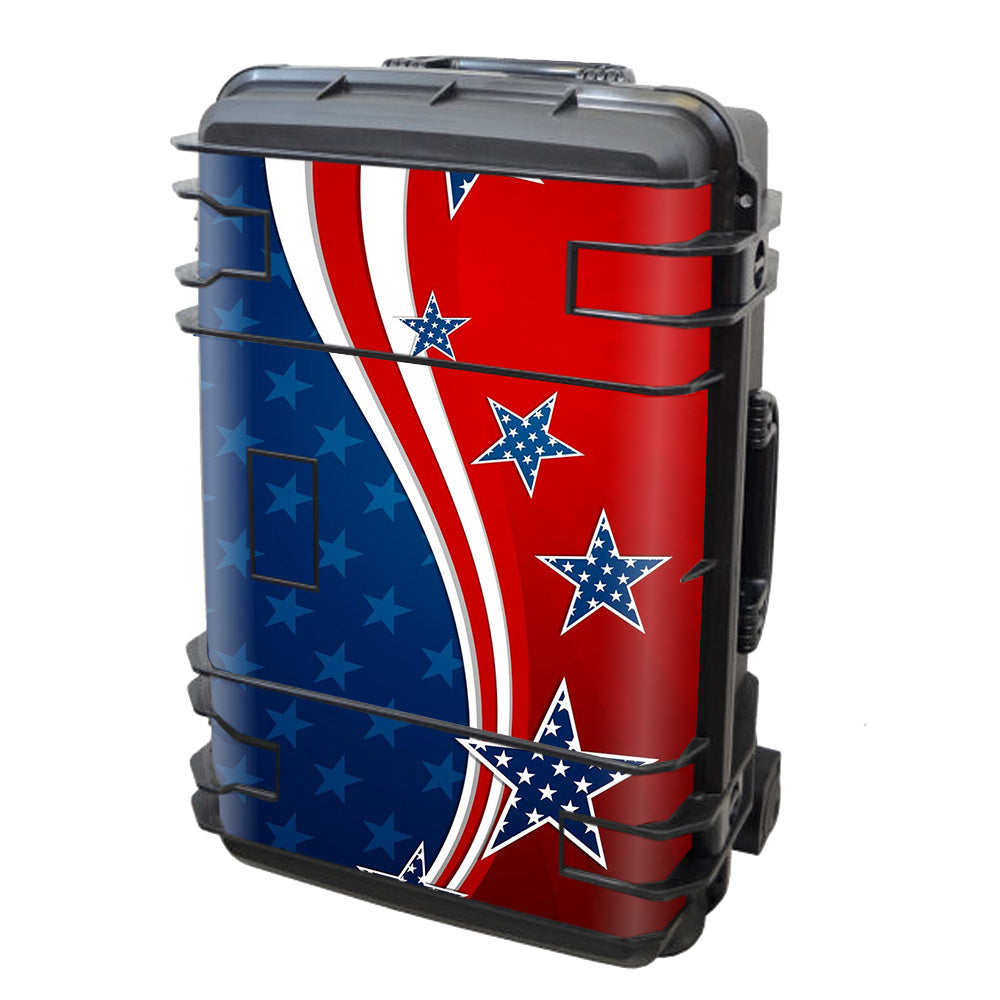  America Independence Stars Stripes Seahorse Case Se-920 Skin