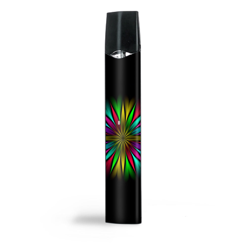  Neon Flower Trippy Shape Smok Infinix Ultra Portable Skin