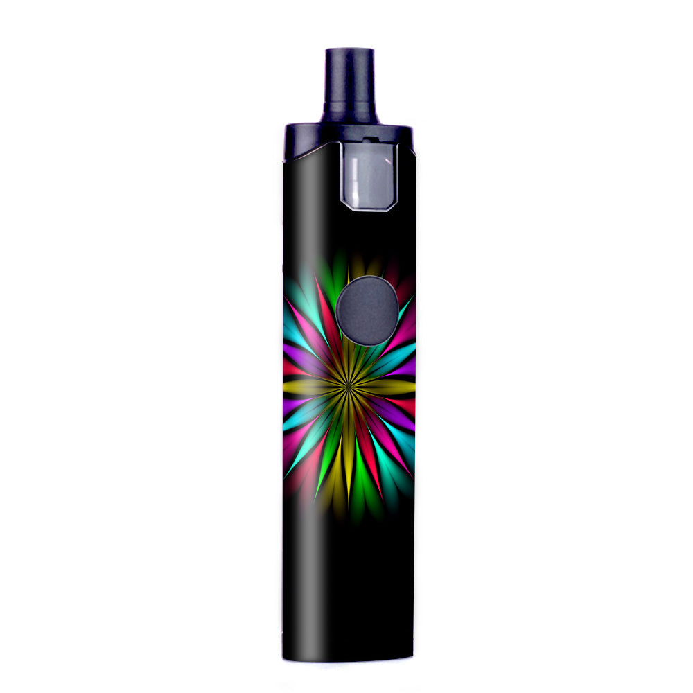  Neon Flower Trippy Shape Wismec Motiv Pod Skin