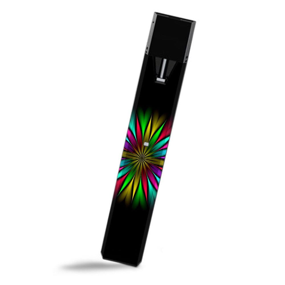  Neon Flower Trippy Shape Smok Fit Ultra Portable Skin