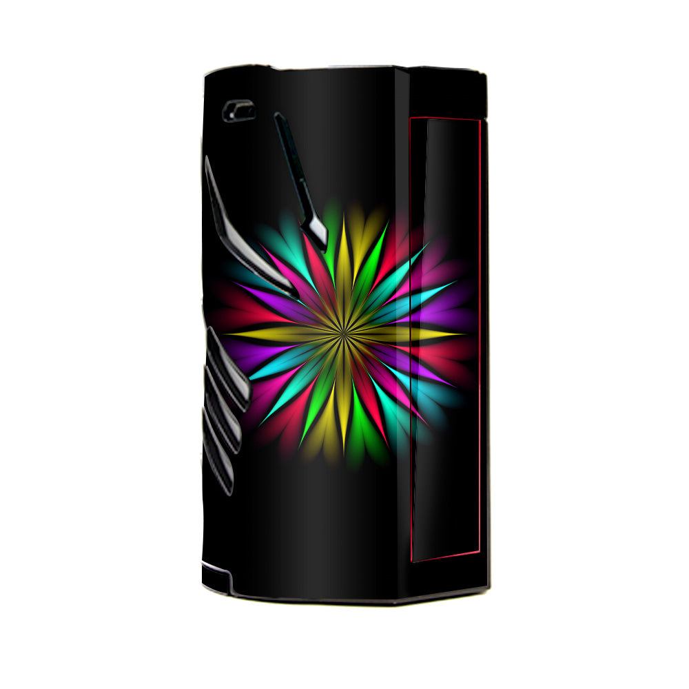  Neon Flower Trippy Shape T-Priv 3 Smok Skin
