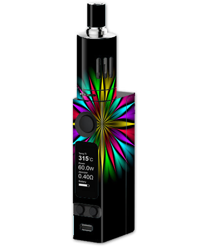  Neon Flower Trippy Shape Joyetech Evic VTC Mini Skin