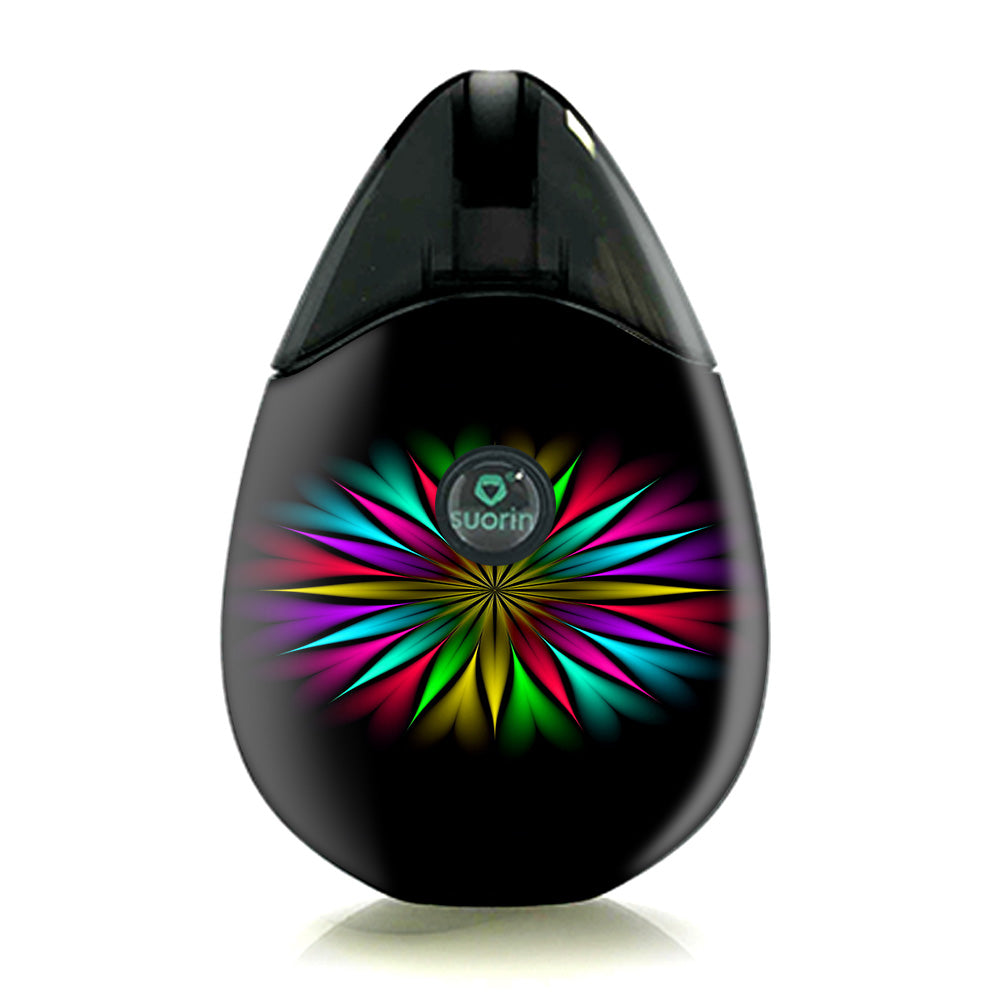  Neon Flower Trippy Shape Suorin Drop Skin