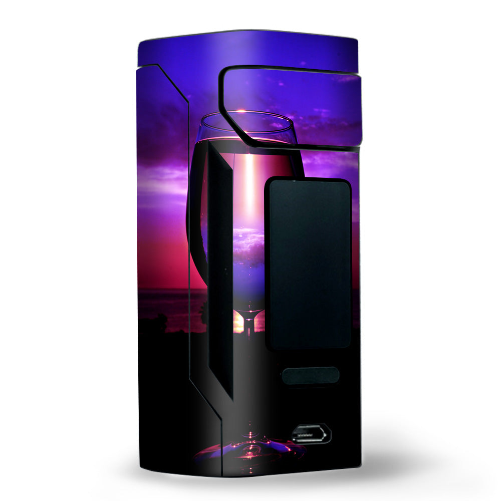  Tropical Sunset Wine Glass Wismec RX2 20700 Skin