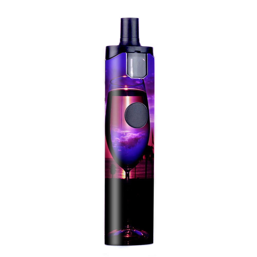  Tropical Sunset Wine Glass Wismec Motiv Pod Skin