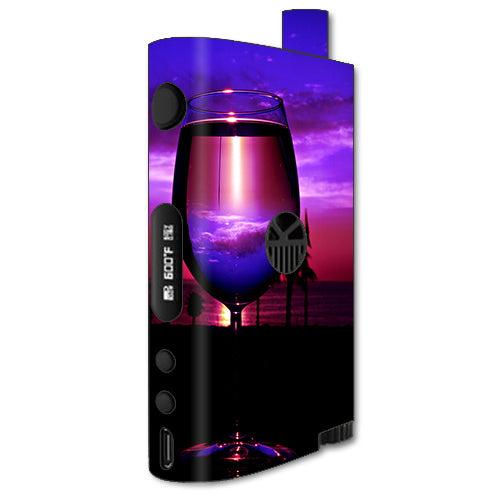  Tropical Sunset Wine Glass Kangertech Nebox Skin