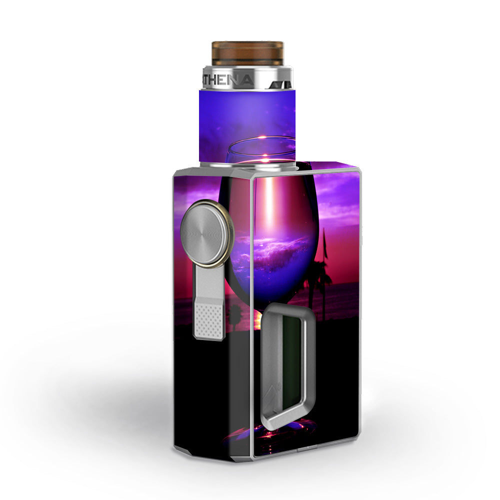  Tropical Sunset Wine Glass Geekvape Athena Squonk Skin